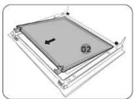 SAMSUNG NV7B5645TAS - Staklo na vratima - 2