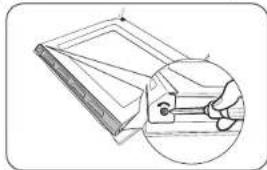 SAMSUNG NV7B5645TAS - Door glass - 1
