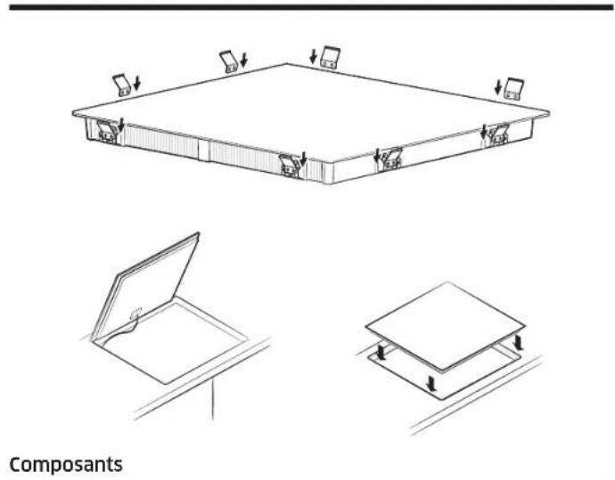 SAMSUNG NZ64B7799FK - Installation de la table de cuisson - 3