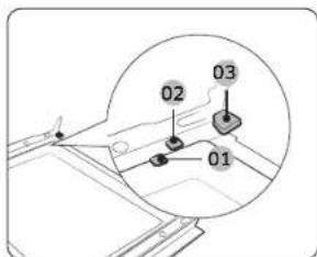 SAMSUNG NV7B4245VAK - Vitre de la porte - 4