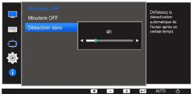SAMSUNG S24E650DWY - Désactiver dans - 1