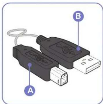 SAMSUNG S24E650DWY - Connexion USB - 5