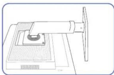SAMSUNG S24E650DWY - Installation d'un support mural ou de bureau - 2