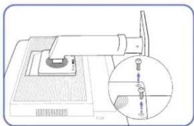 SAMSUNG S24E650DWY - Installation d'un support mural ou de bureau - 3