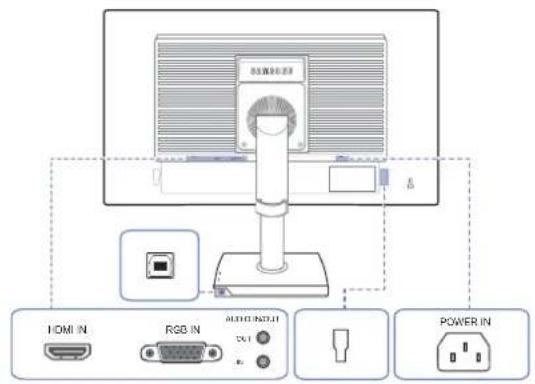 SAMSUNG S24E650DWY - Face arrêtée (S23E650K) - 3