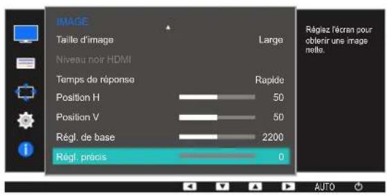 SAMSUNG S24E650DWY - Ajustement de réglage précis - 2