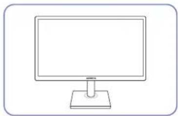 SAMSUNG S24E650DWY - Fixation du socle - 5