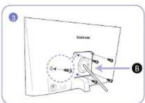 Installation d'un support mural ou de bureau (S32F351FU*) 3