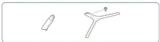 SAMSUNG C24RG52FZR - Fixation du socle - 1