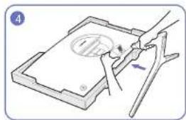 SAMSUNG C24RG52FZR - Fixation du socle - 6