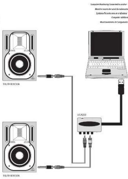 BEHRINGER Truth B3031A - TRUTH B3031A/B3030A Hook-up - 1
