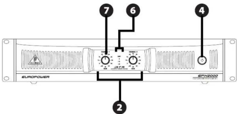 BEHRINGER Europower EPX3000 - EUROPOWER EPX2000/EPX3000 - 1