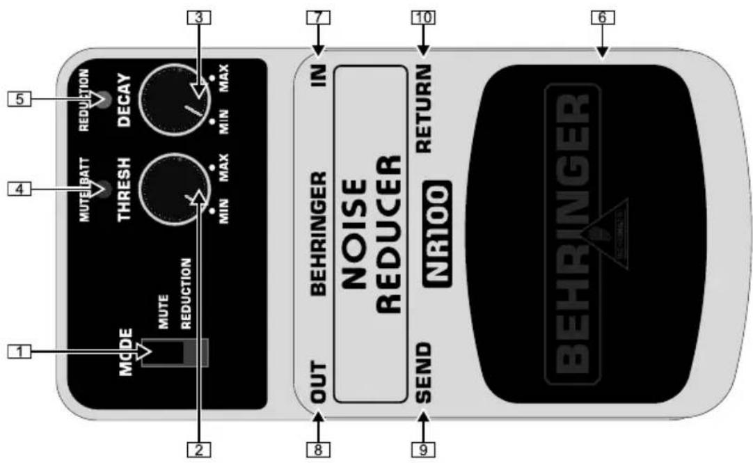 BEHRINGER Noise Reducer NR100 - 1