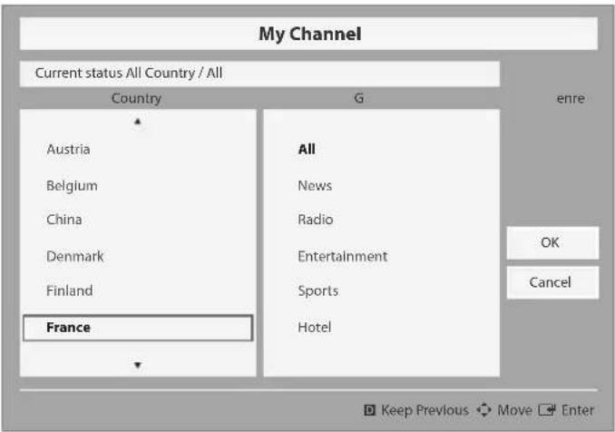 SAMSUNG HG48AC670CW - 我的频道 - 1