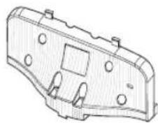 SAMSUNG HG48AC670CW - 支架组件 - 4