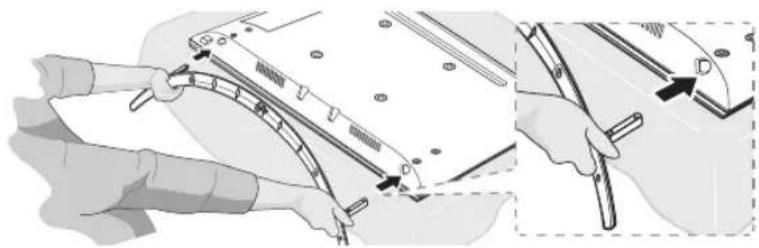 SAMSUNG HG48AC670CW - 支架引导支架螺钉 - 9