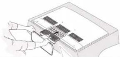 SAMSUNG HG48AC670CW - 支架引导支架螺钉 - 6