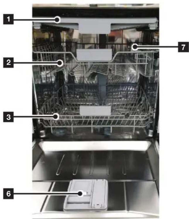 SAMSUNG DW60M5070FS - DISHWASHER FEATURES - 1