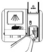 SAMSUNG DW60M5070FS - Filling the rinse aid reservoir - 6