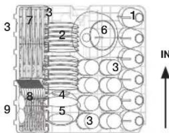 SAMSUNG DW60M5070FS - LOADING THE UPPER BASKET - 2