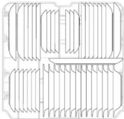 SAMSUNG DW60M5070FW - DW60M5070 - 3