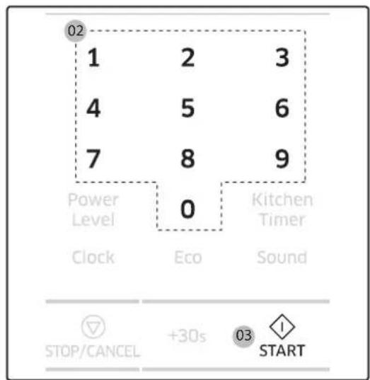SAMSUNG MG40J5133AT - Simple steps to start - 1