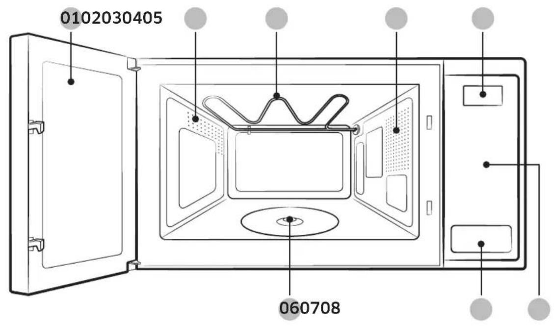 SAMSUNG MG40J5133AT - What's included - 1