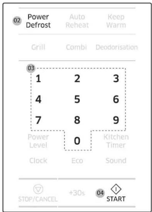 SAMSUNG MG40J5133AT - Simple steps to start - 2