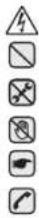 SAMSUNG MS405MADXBB - LEGEND FOR SYMBOLS AND ICONS - 1