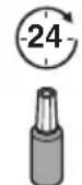 Fein ASW 1818 PC - Symbols, abbreviations and terms used. - 26