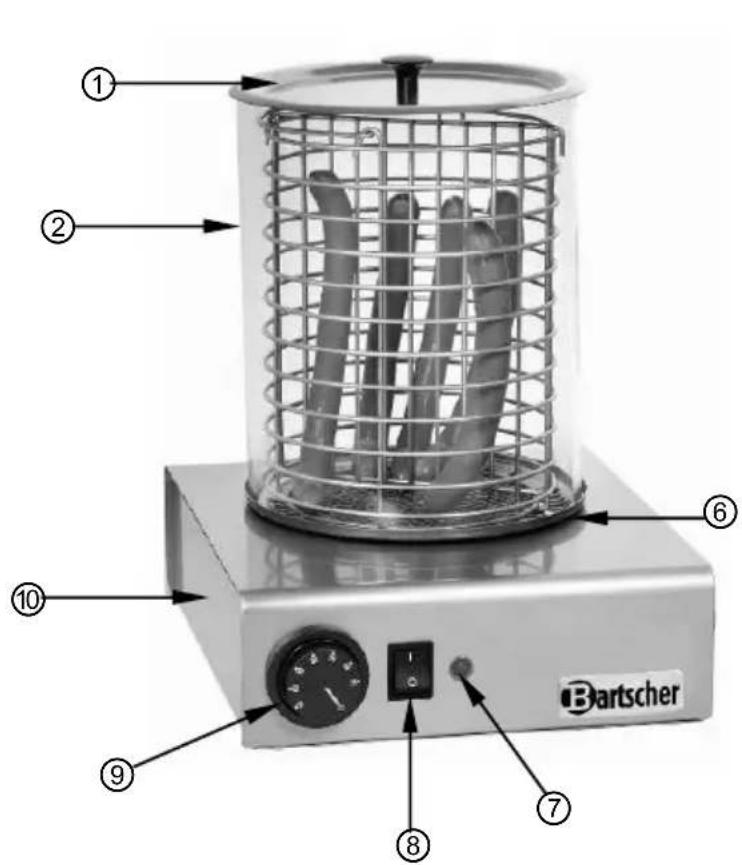 BARTSCHER A120401 - Aperçu des composants - 1