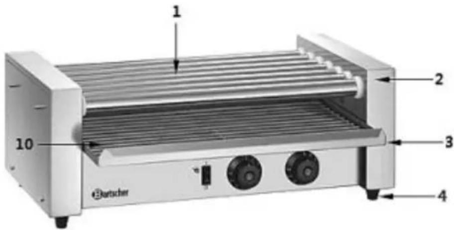 BARTSCHER 104922 - Éléments de l'appareil - 1