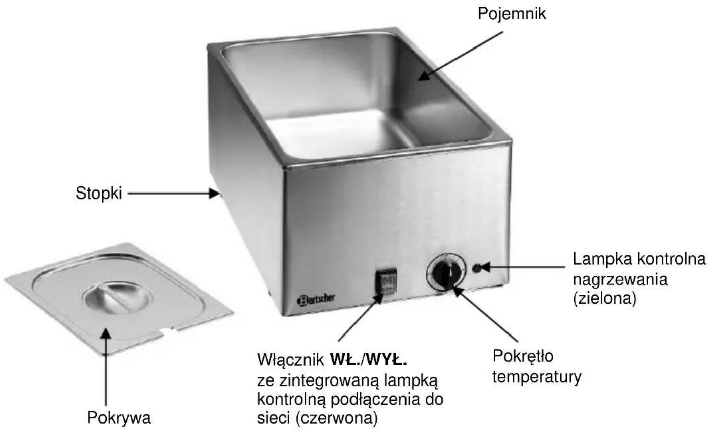 BARTSCHER 200232 - Zestawienie podzespołów urządzenia - 1