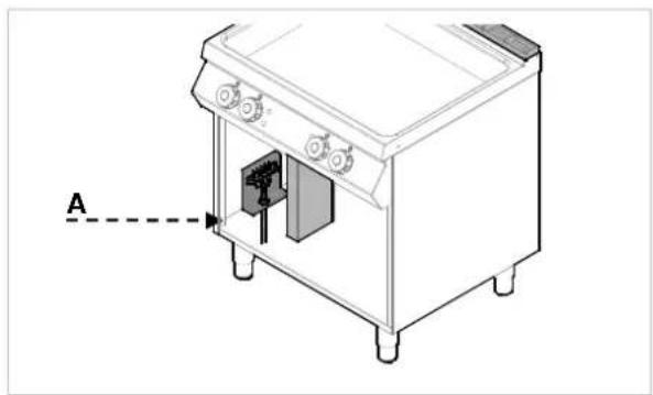 BARTSCHER 296426 - Aansluiting op het elektriciteitsnet (onderhoudsmonteur) - 2