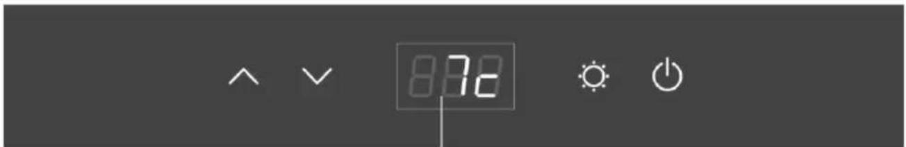 BARTSCHER 2Z 180FL - Control elements and display - 1