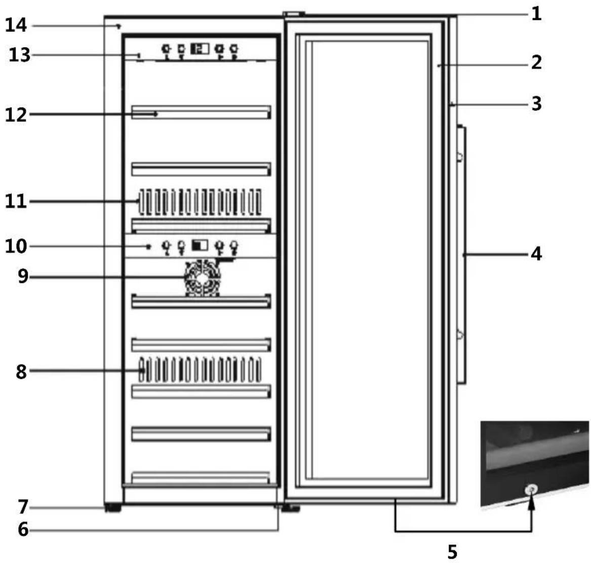 BARTSCHER 2Z 126FL - Aperçu des composants - 1