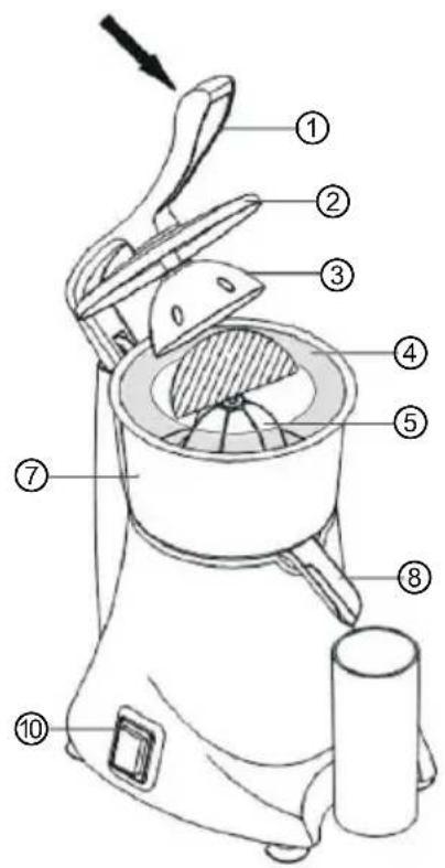 BARTSCHER CS1 - Squeezing fruit juice - 1