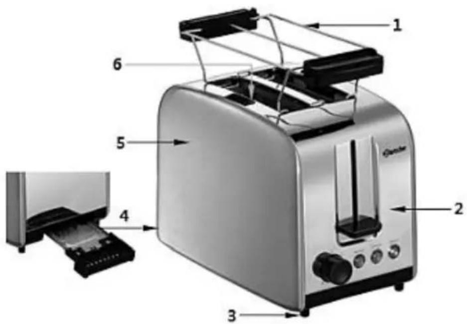 BARTSCHER TSBR20 - Éléments de l'appareil - 1