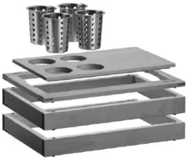 BARTSCHER KC4 - Set de système de buffet GLS6 Code-No. 500731 - 1