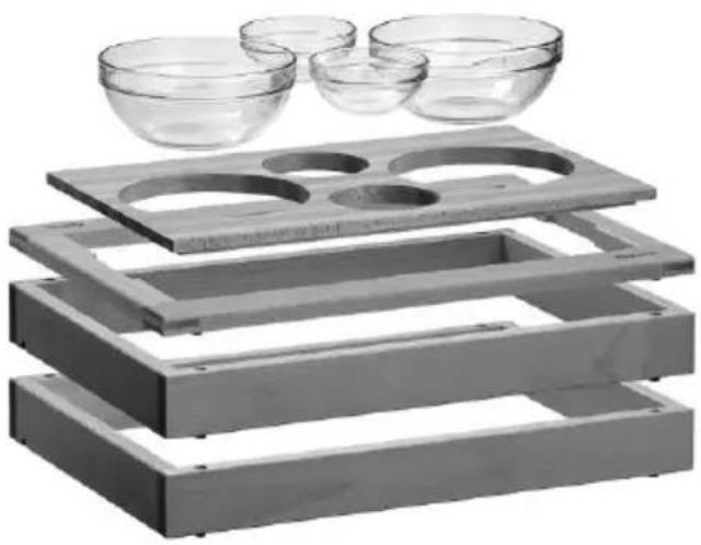 BARTSCHER KC4 - Modules du système de buffet - 1