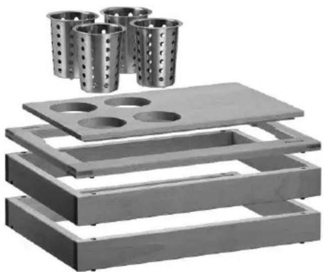 BARTSCHER GLS6 - Set de système de buffet GLS6 Code-No. 500731 - 1