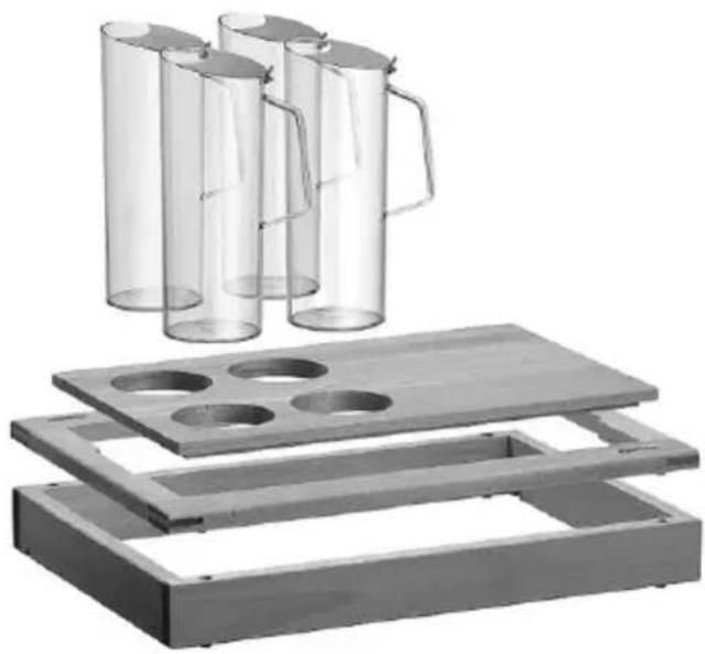 BARTSCHER GLS6 - Set de système de buffet BKO4 Code-No. 500732 - 1