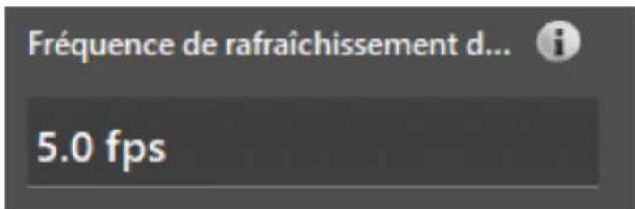IFM O3X130 - Régler la fréquence de rafraîchissement des images prévue - 1