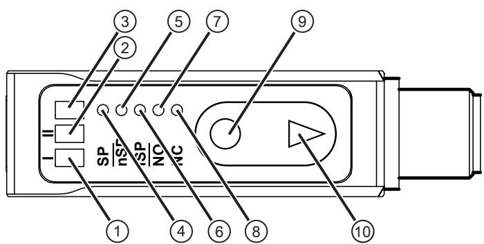 IFM OMH552 - 操作和显示元件 - 1