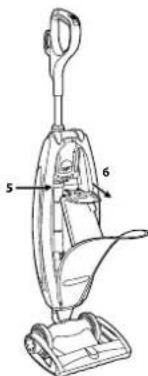 Oreck Discover UK30500 - RETRAIT DU SAC INTÉRIEUR - 2