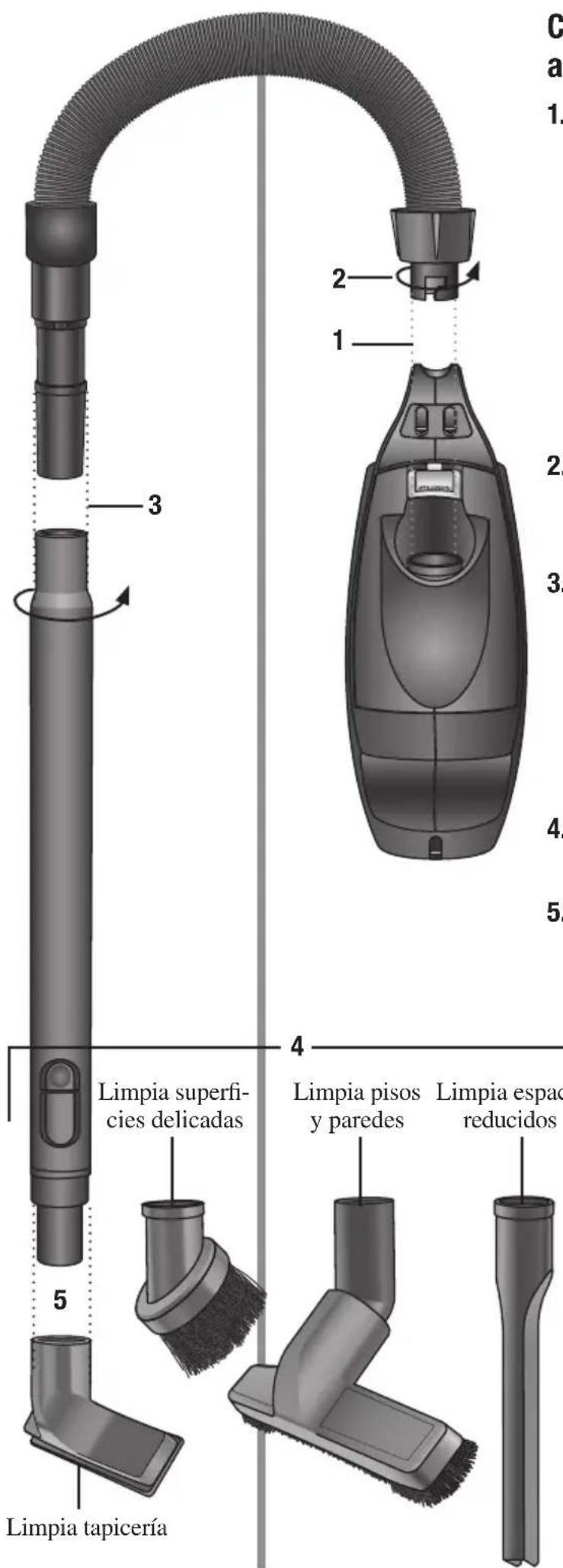 Oreck Elevate Command Power Team UK30200COM - Sujeción del soporte para herramentas - 2
