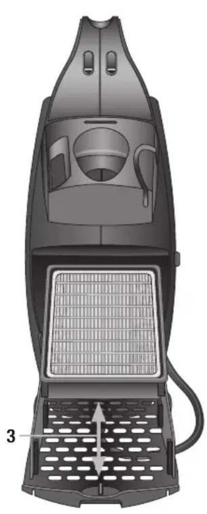 Oreck Elevate Command Power Team UK30200COM - Replacing the HEPA Filter - 3