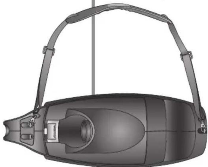 Oreck Elevate Command Power Team UK30200COM - Fixation de la bandoulière réglable - 2
