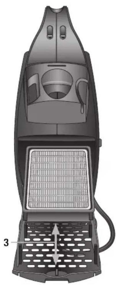 Oreck Elevate Control Power Team UK30100COM - Replacing the HEPA Filter - 3