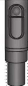 Oreck Elevate Control Power Team UK30100COM - Attach the Slinky Hose and Tools - 2